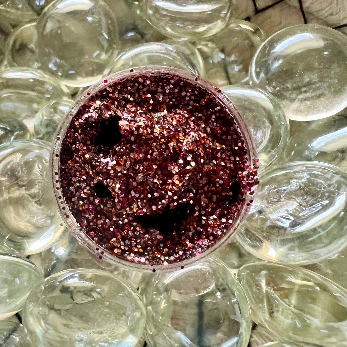 Rose Fine Gel Glitter