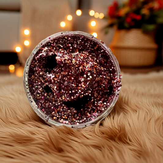 Rose Glitter Gel