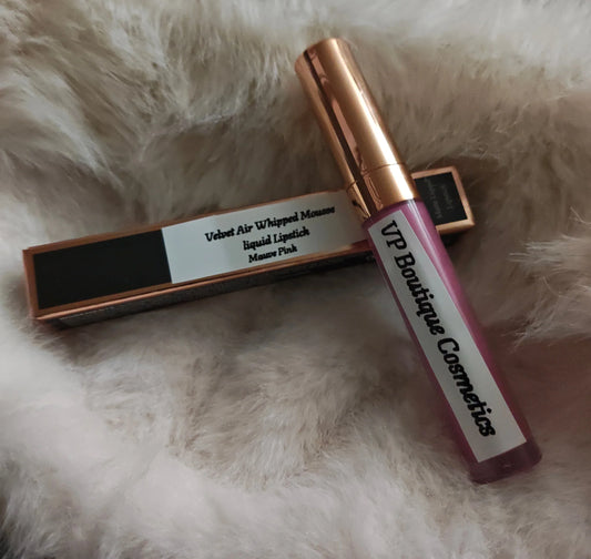 VelvetCloud: Luxe Mauve Mousse Lipstick