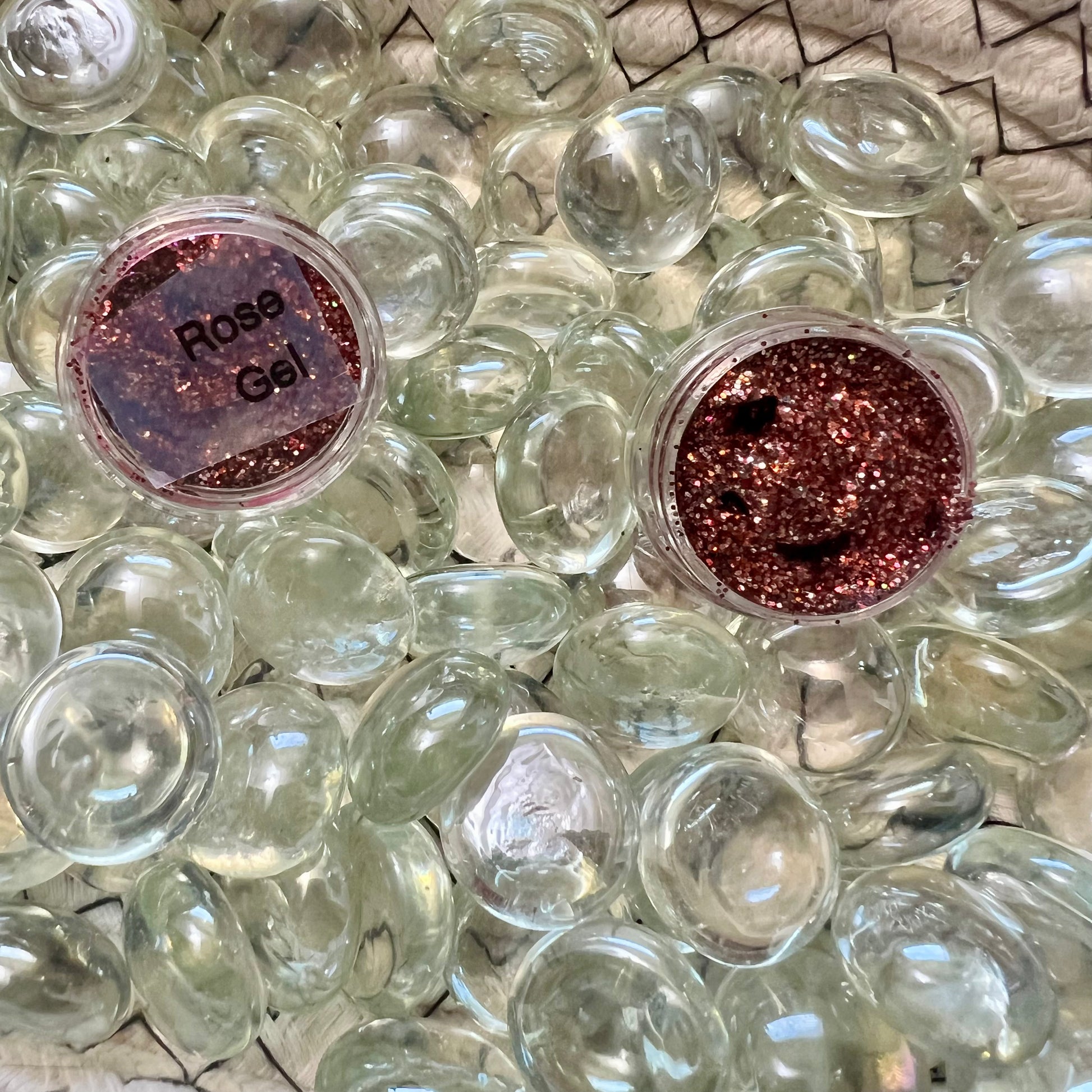 VP Boutique Rose Glitter Gel for Face - Shimmer & Shine - VP Boutique Cosmetics