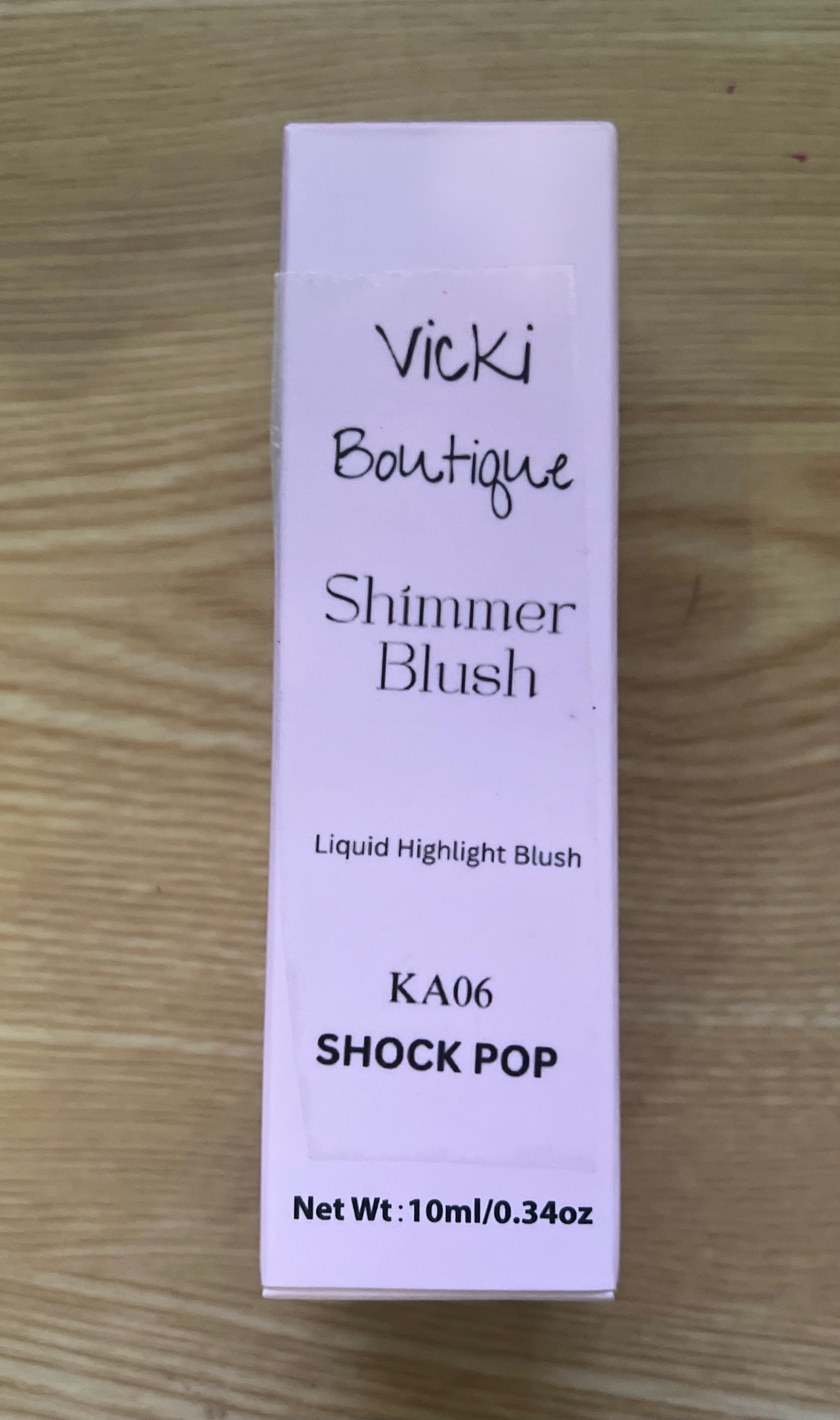 VP Boutique Liquid Shimmer Blush – Radiant Glow - VP Boutique Cosmetics